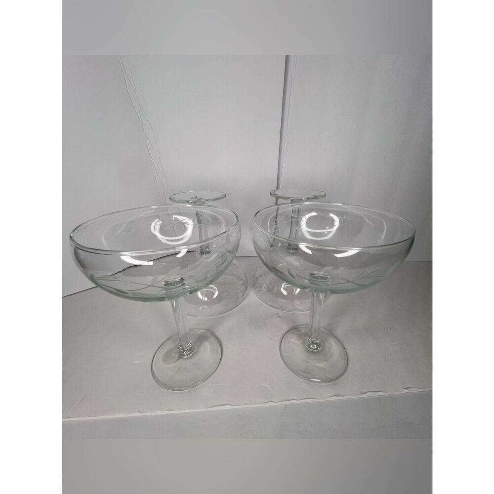 New Princess House Princess Heritage Margarita Glasses (set 4) 3650